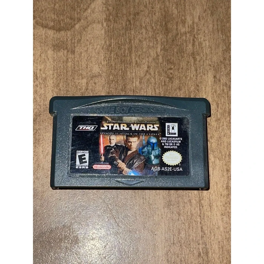 Star wars episode 2 attack of the clones game boy advanced